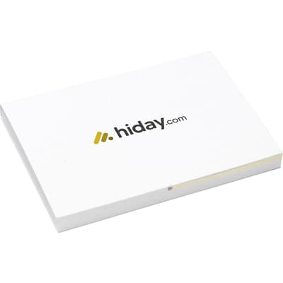 Recycled self adhesive memo pad