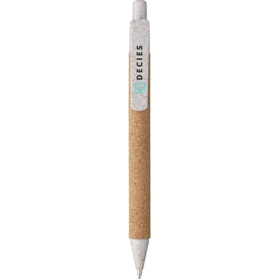 Cork ballpen