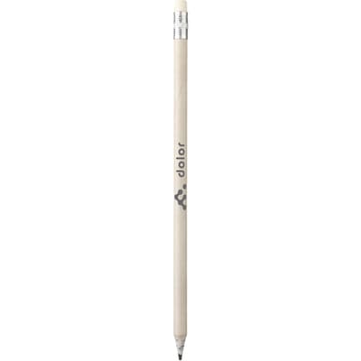 Recycled newspaper pencil