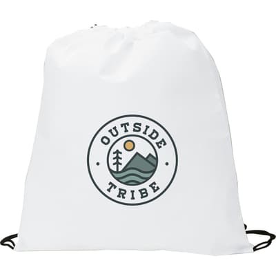 Non-woven drawstring backpack
