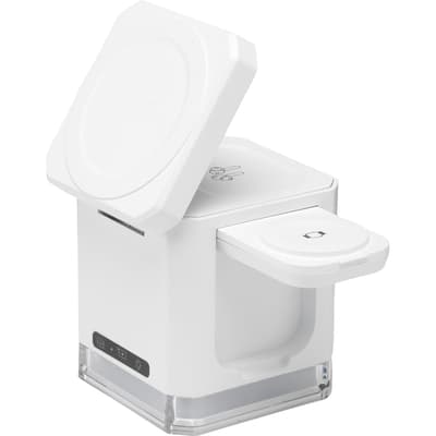 Cube 3-in-1 recycled ABS charging stand