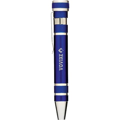 Pen shaped screwdriver set