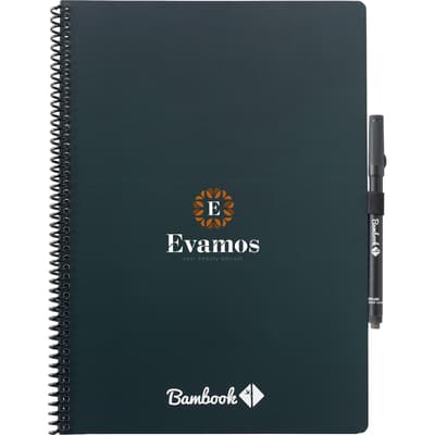 Bambook notebook with pen loop (approx A4)