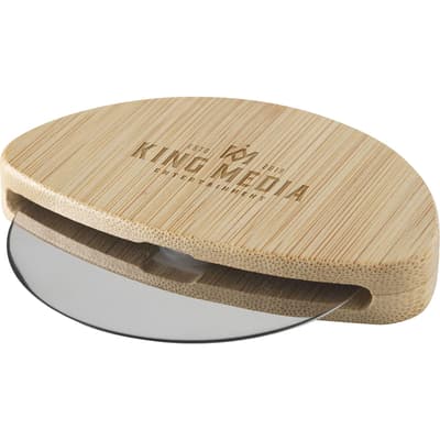 Bamboo pizza cutter