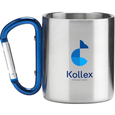 Carabiner double walled mug (220ml)