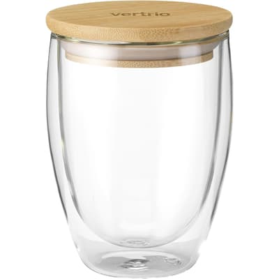 The Alba - Double-walled glass cup (350ml)