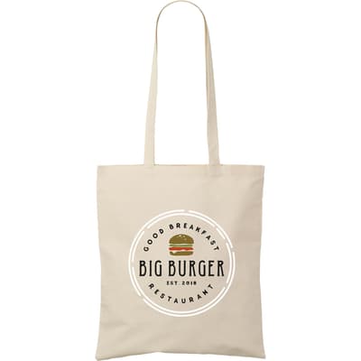 Long handle cotton shopper (180 gsm/5.3oz)