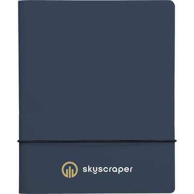 Made recycled leather notebook (approx. A5)