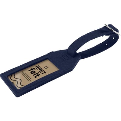 RPET felt luggage tag
