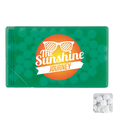 The Toot - Mint card with sugar free mints