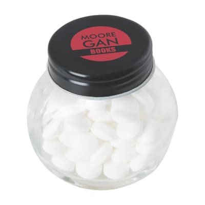 The Cray - Small glass jar with dextrose mints