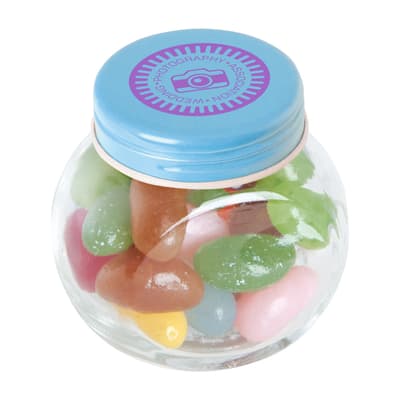 The Easton - Small glass jar with jelly beans