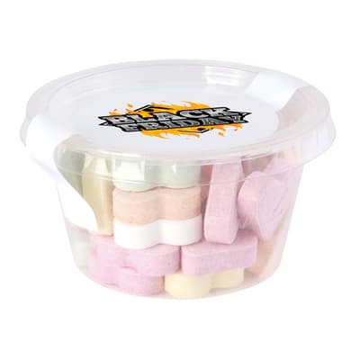 The Weald - Eco sweet tub with fruit heart sweets