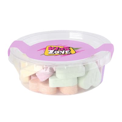 The Eyke - Small eco sweet tub with fruit heart sweets