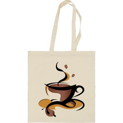 The Psara - Cotton bag in natural colour. (150gsm/4.42oz)
