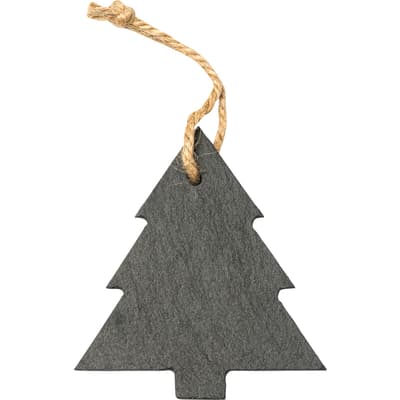 The Coll - Slate tree ornament