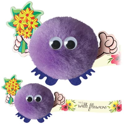 Bunch Of Flowers Handholder - (B)