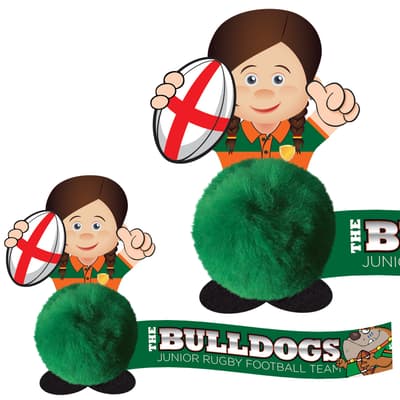 Promo-Pals Rugby Player - (B)