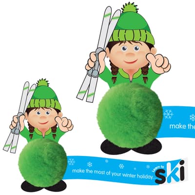 Promo-Pals Skier - (B)