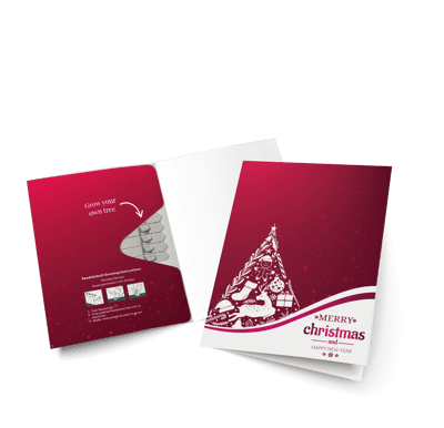 Christmas Seedsticks® Greeting Cards
