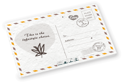 A7 Seeded Paper Postcards (1PP)
