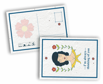 A7 Seeded Paper Postcards (2PP)