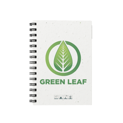Seeded Paper Notebook A6