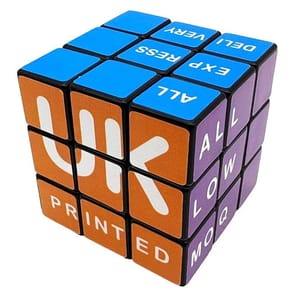 Express all 6 faces printed Rubik's Cube from UK stock