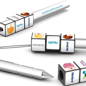 Promotional Rubik's Pen with custom branding