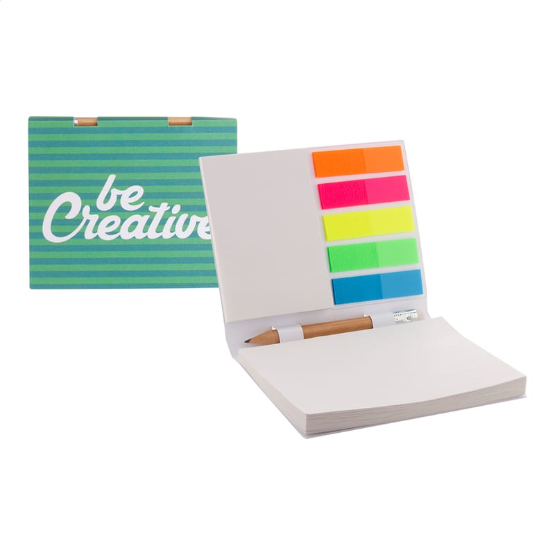 Custom sticky notepad