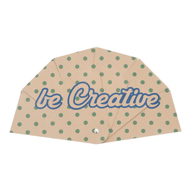 Custom hand fan