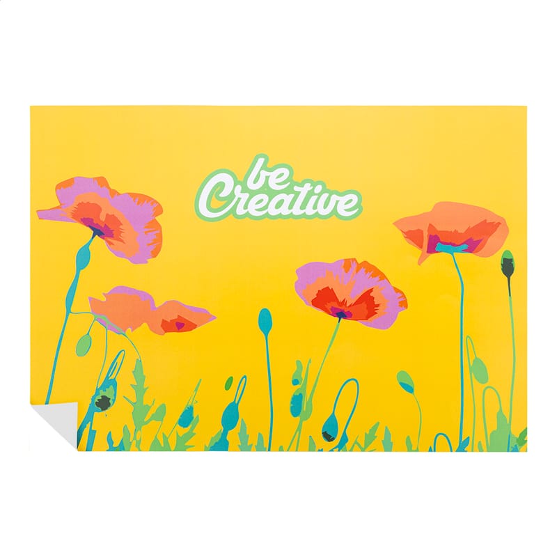 Custom paper poster