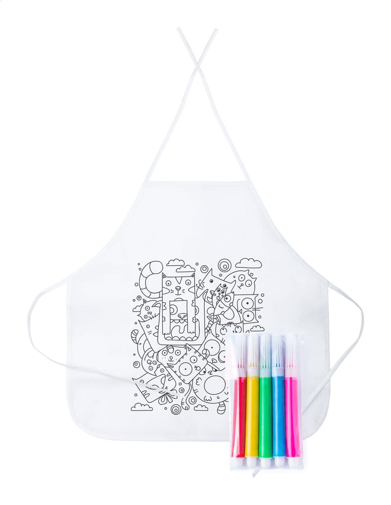Custom Branded Colouring apron