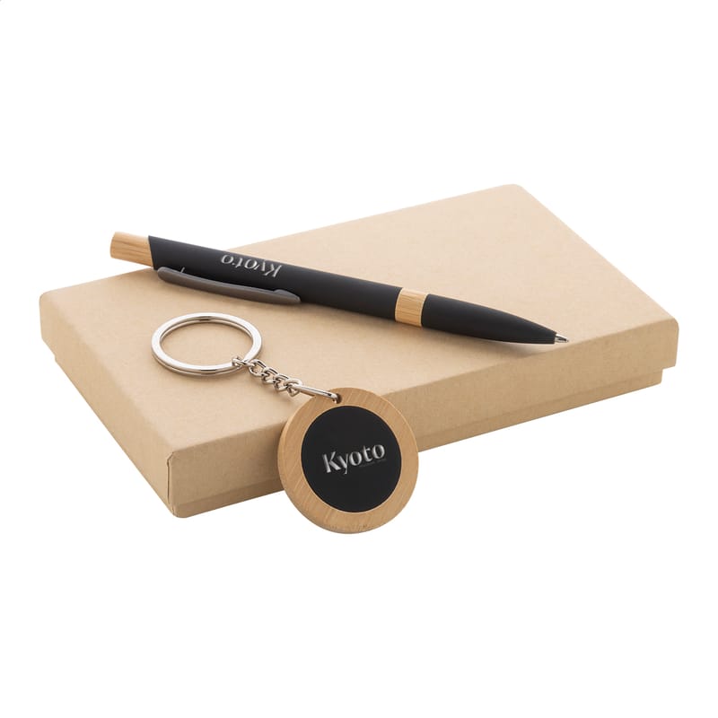 Promotional Pen and keyring set
