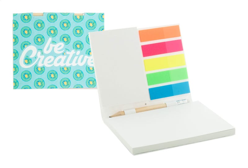 Custom sticky notepad