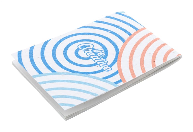 Custom seed paper notebook