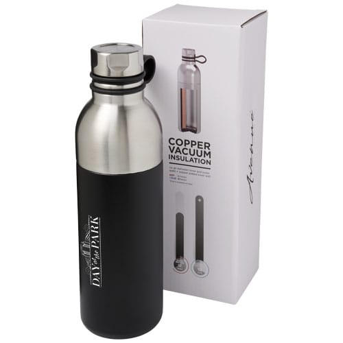 Custom Printed Koln 590 ml copper vacuum insulated sport bottle