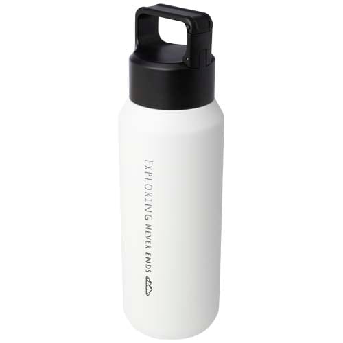 Custom Printed Astra 600 ml RCS recycled stainless steel copper vacuum insulated water bottle (carbonated safe)