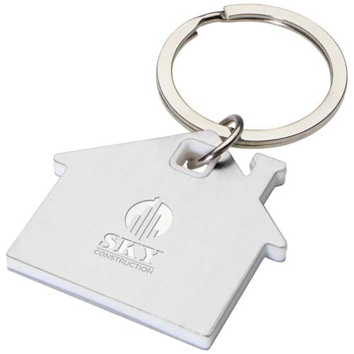 Promotional Nook house-shaped keychain