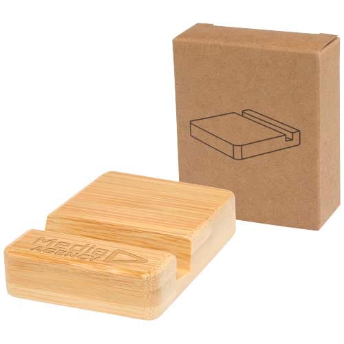 Promotional Ebla bamboo phone stand