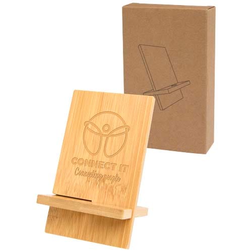 Promotional Ceibo detachable bamboo phone stand