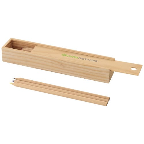 Promotional Pines 12-piece wooden pencil set