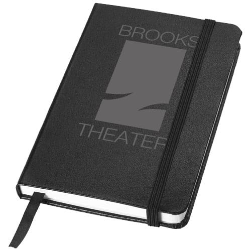 Promotional Classic A6 hard cover pocket notebook