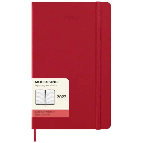 Promotional Moleskine hard cover 12 month L daily planner