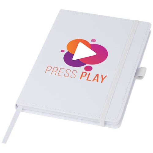 Promotional Thalaasa ocean-bound plastic hardcover notebook