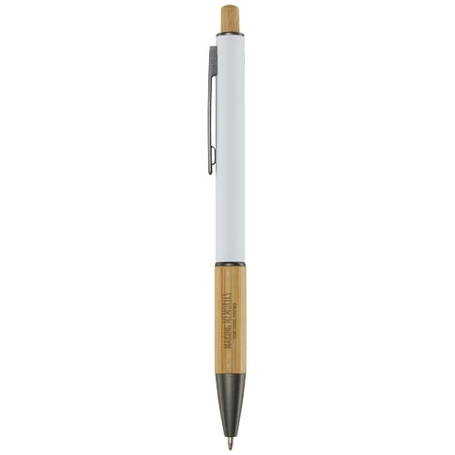 Promotional Darius recycled aluminium ballpoint pen (black ink)