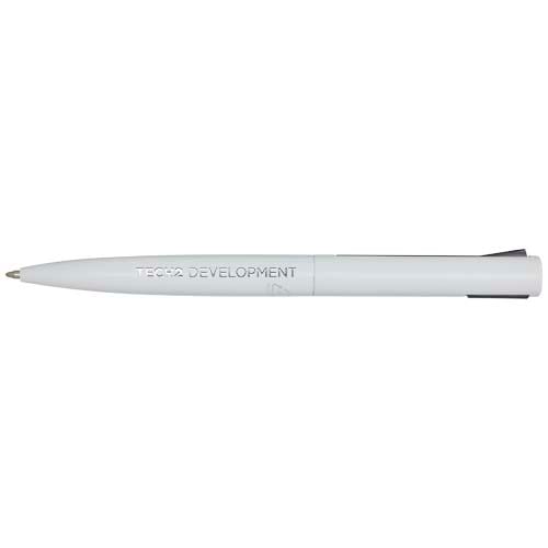 Promotional Juana recycled aluminium ballpoint pen (blue ink)