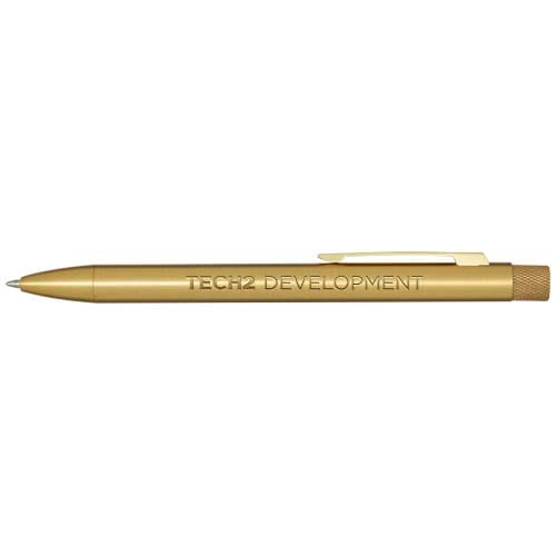 Promotional Beatriz recycled brass ballpoint pen (black ink)