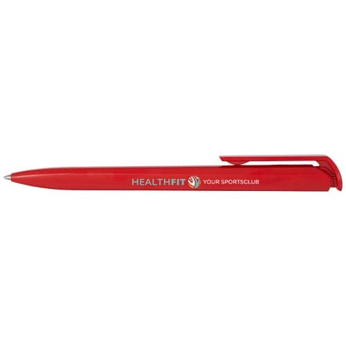 Promotional Lucia recycled plastic ballpoint pen (black ink)