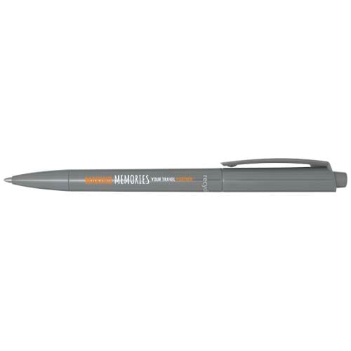 Promotional Martha recycled plastic ballpoint pen (blue ink)